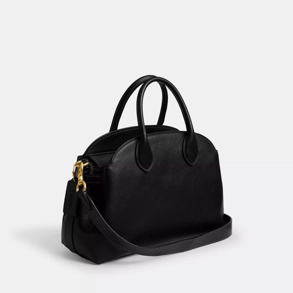 Coach Soft Empire Carryall Bag 28 (BLACK) - Picture 6 of 16